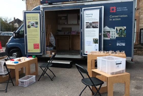 English Heritage Conservation in Action Van