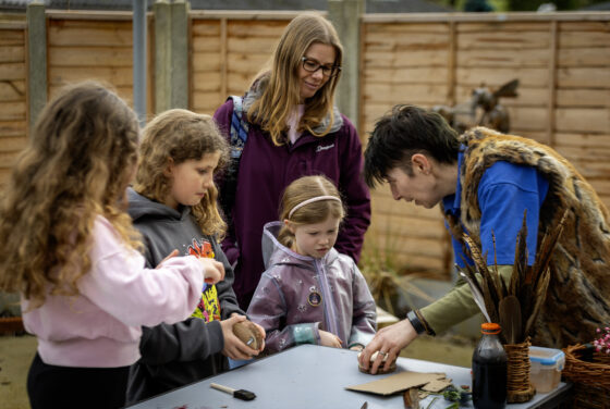 Drumming circles with Arran Day