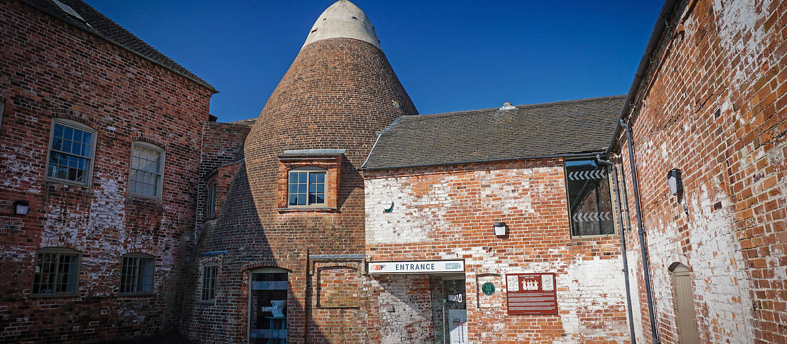 Sharpes Pottery Museum front entrance Chris Beech